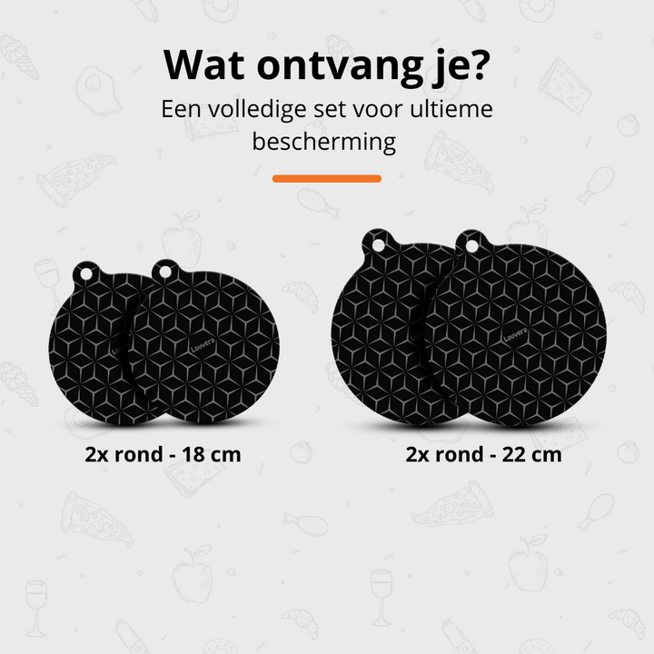 Inductie beschermer - Grijs